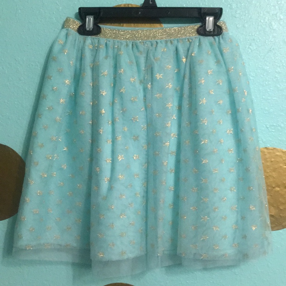 Children's Place skirt with gold stars